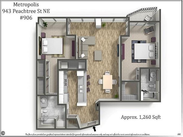 2nd image of 943 Peachtree St NE Unit 906