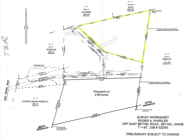 Lot 57-006 E Bethel Road, Bethel, ME 04217