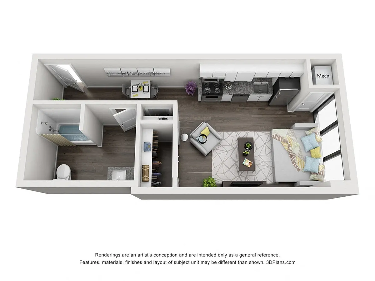 Floor plan The Brickyard
