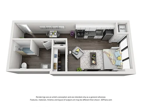 Floor plan The Brickyard
