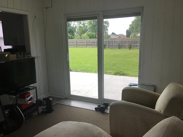 sunroom & back deck