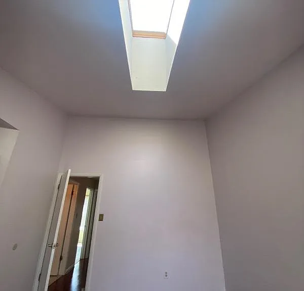 Skylight in primary bedroom
