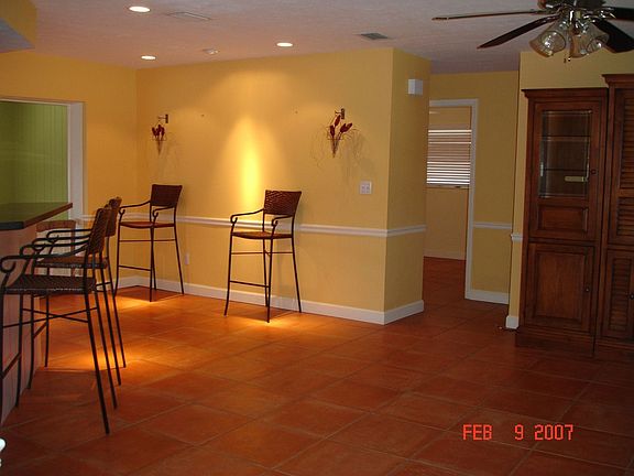 View into the Dining area from front door