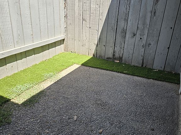 Enclosed Patio Area