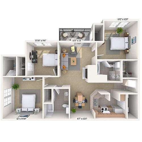 Floor plan The Dogwood