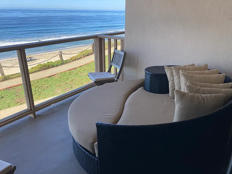Day Bed on Balcony