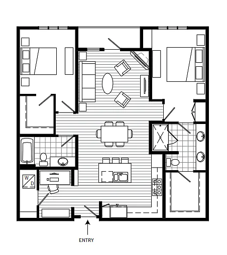 Floor plan Plan 2C