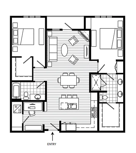 Floor plan Plan 2C
