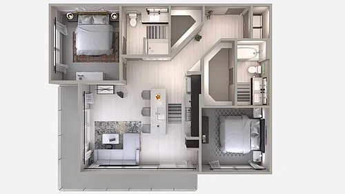 Floor plan B4