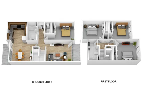 Floor plan 4 Bedroom Reno