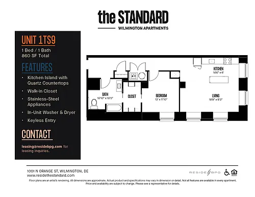 Floor plan 1TS9