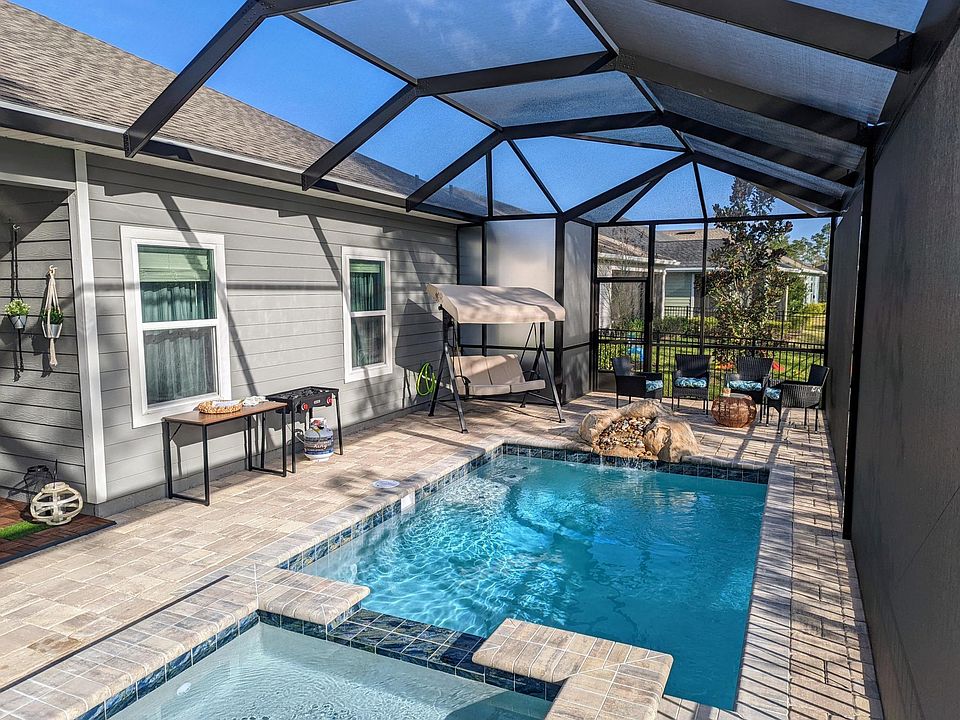 Backyard pool