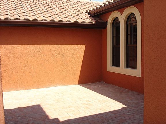 front courtyard