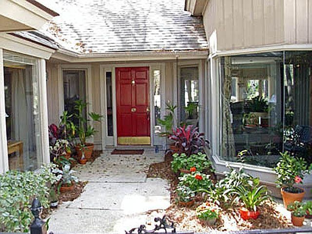 Gated Courtyard Entrance