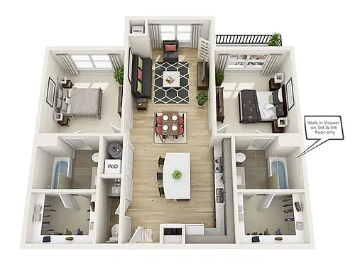 Floor plan B1