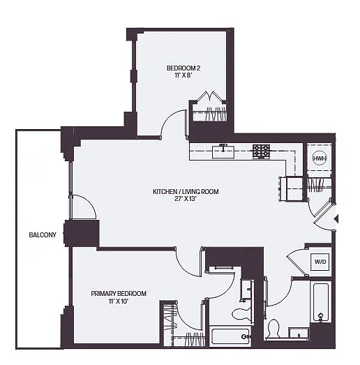 Floor plan B01