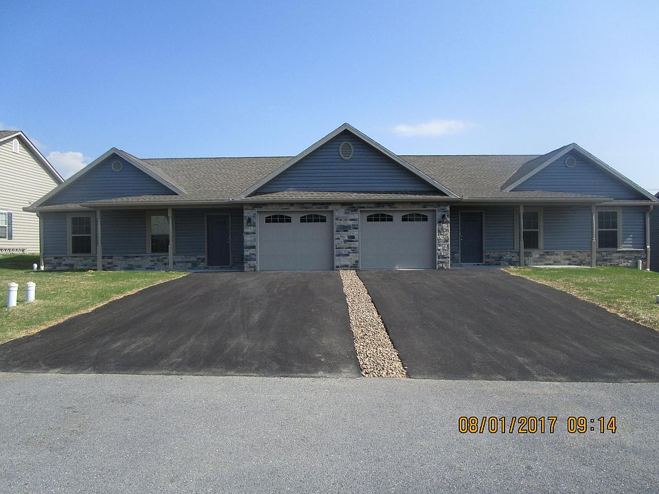Front of whole building. Rental available is on the right si