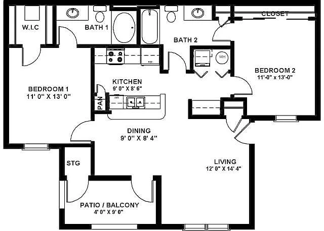 Floor plan C2