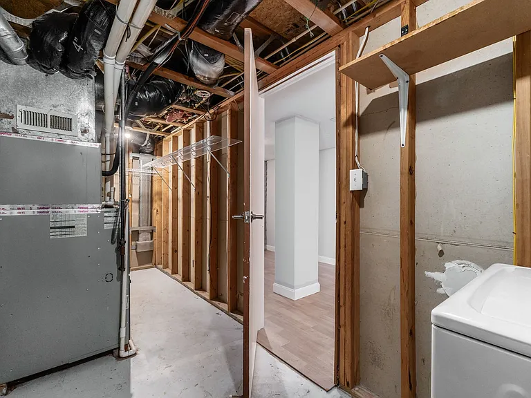 STORAGE/ HVAC/ LAUNDRY ROOM