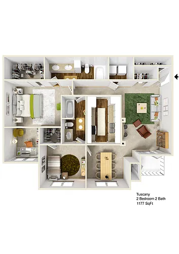 Floor plan ho2672c3 - Signature