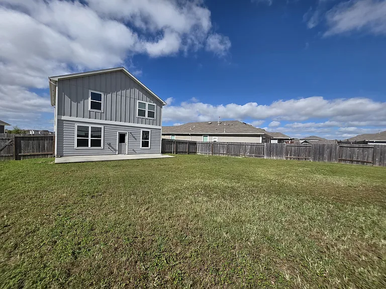 Huge back yard