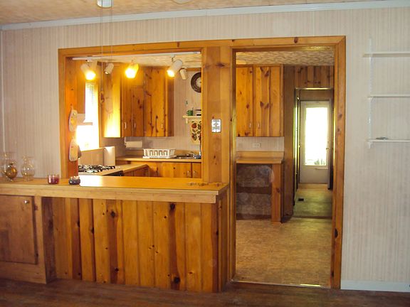 Dining Rm. View thru K. to Bk. Dr.