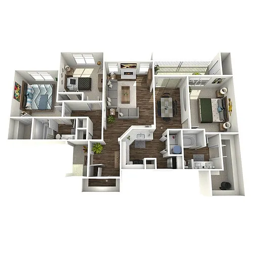 Floor plan C1