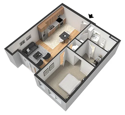 Floor plan Georgia