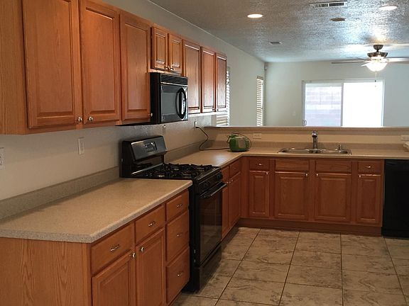 Looking from dining to kitchen 