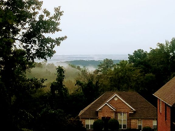 Fog lifting off the Cahaba.