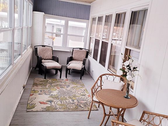 Fully enclosed front porch