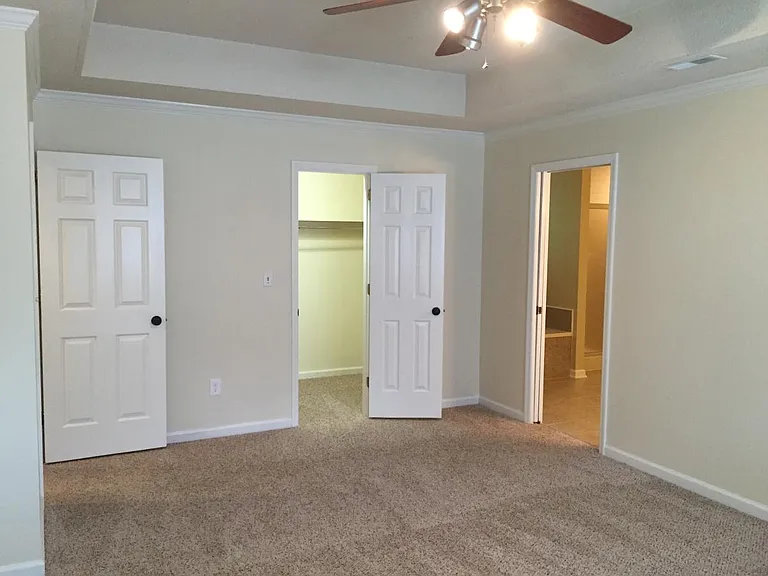 Master Bedroom Walk in Closet View