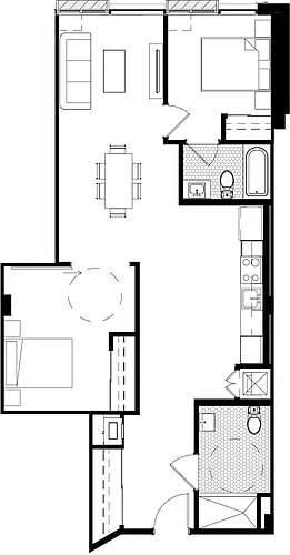 Floor plan 617