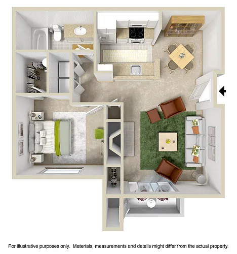 Floor plan Hemlock Renovated