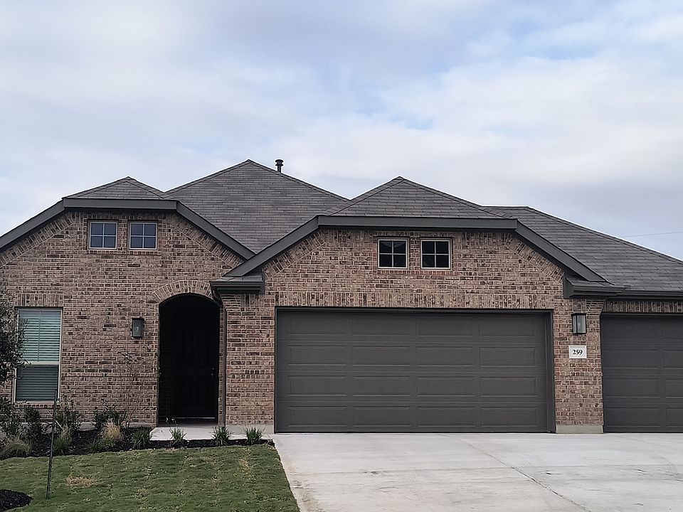 Full brick and 3 car garage with openers. Front landscaping and full irrigation.