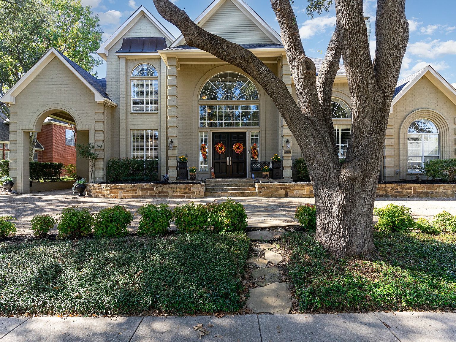 botanical☆ DQWIJAKX91 Wood Tripod Floor Lamp Tropical Vintage Botanical