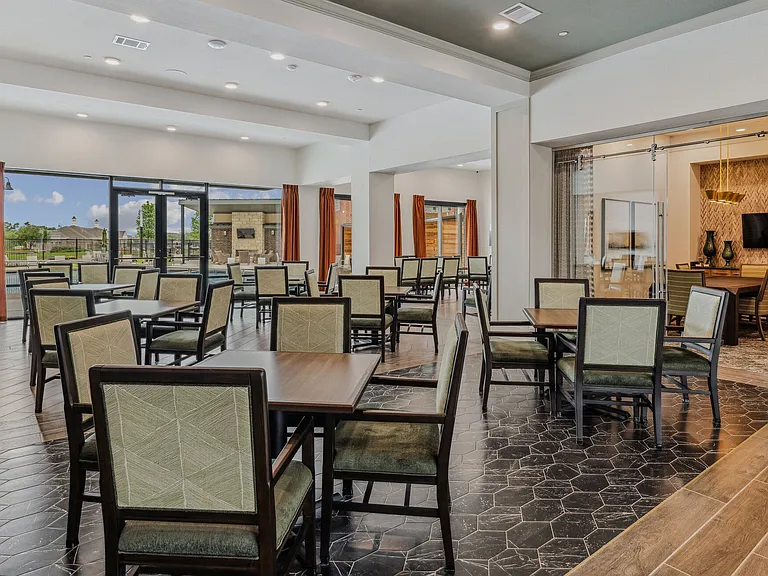 Full-Size clubhouse with community dining area
