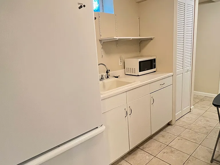 Kitchenette in the basement