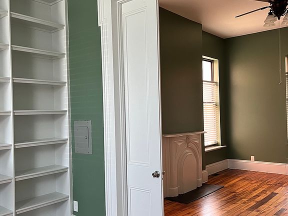 Bedroom with built-ins, 2nd bedroom with pocket doors