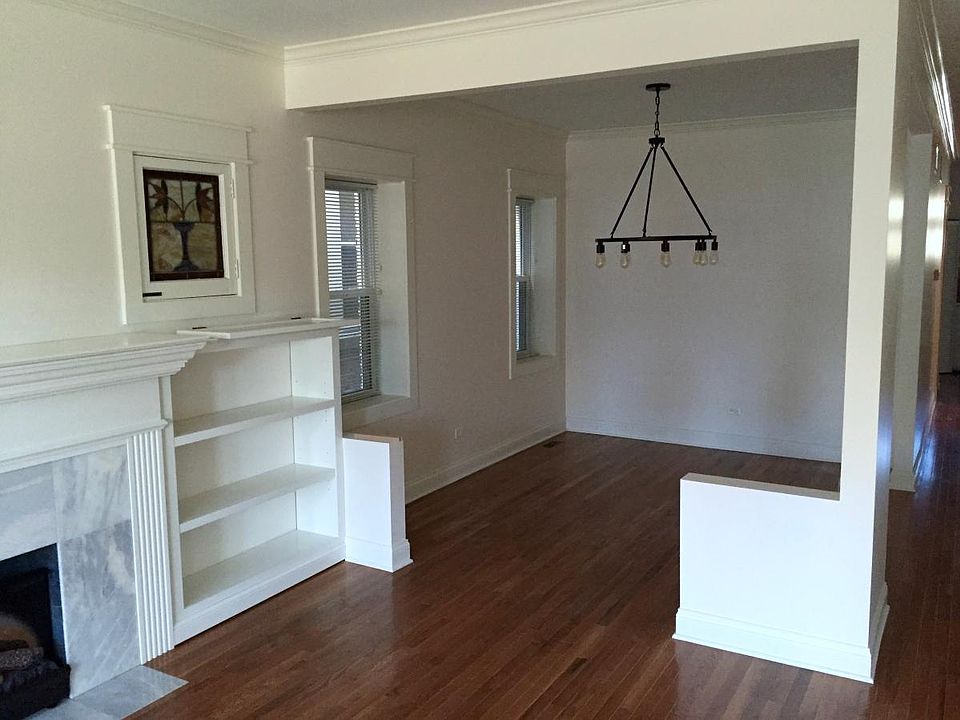 open concept dining area