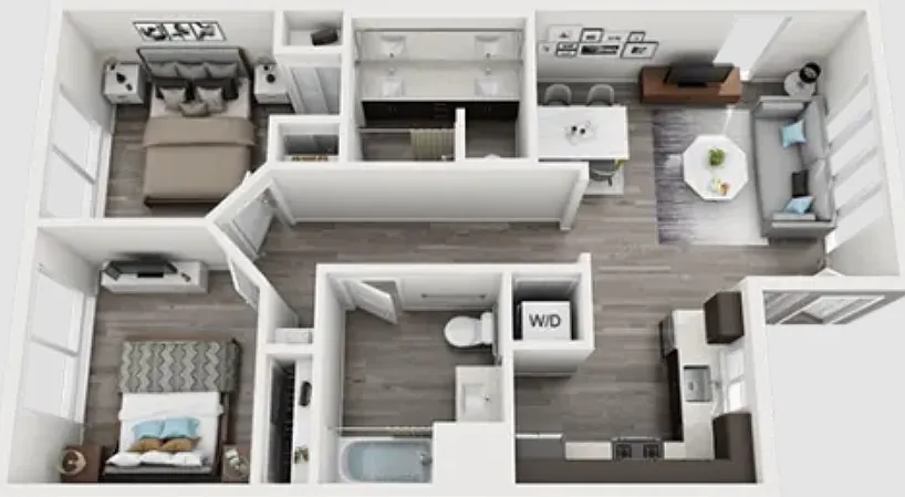 Floor plan Floorplan D