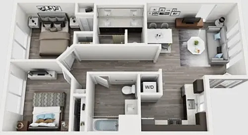 Floor plan Floorplan D
