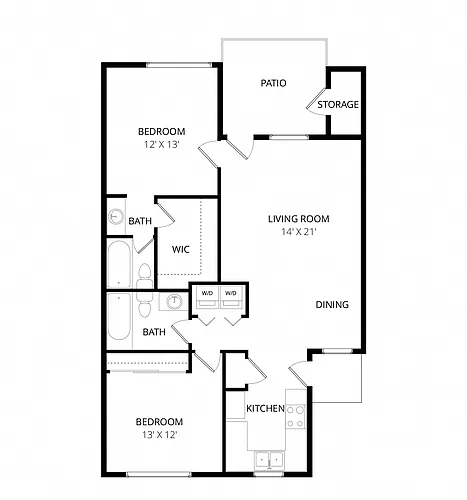 Floor plan B2 Celestial