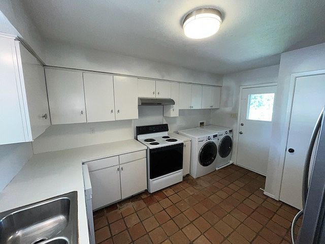 Nice washer and dryer for your convenience.