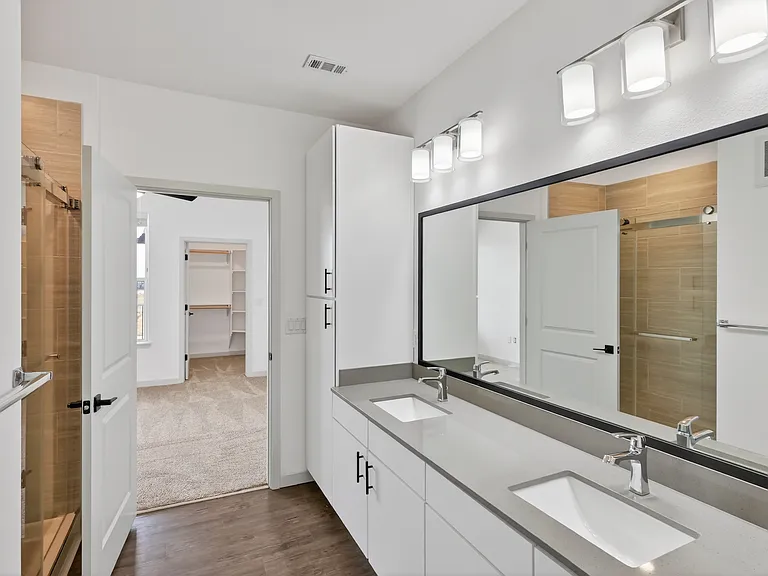 Refresh and recharge in a spa-inspired bathroom.