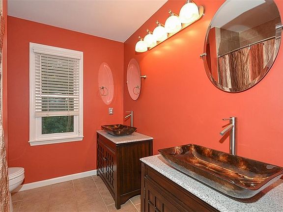 Upgraded bathroom upstairs