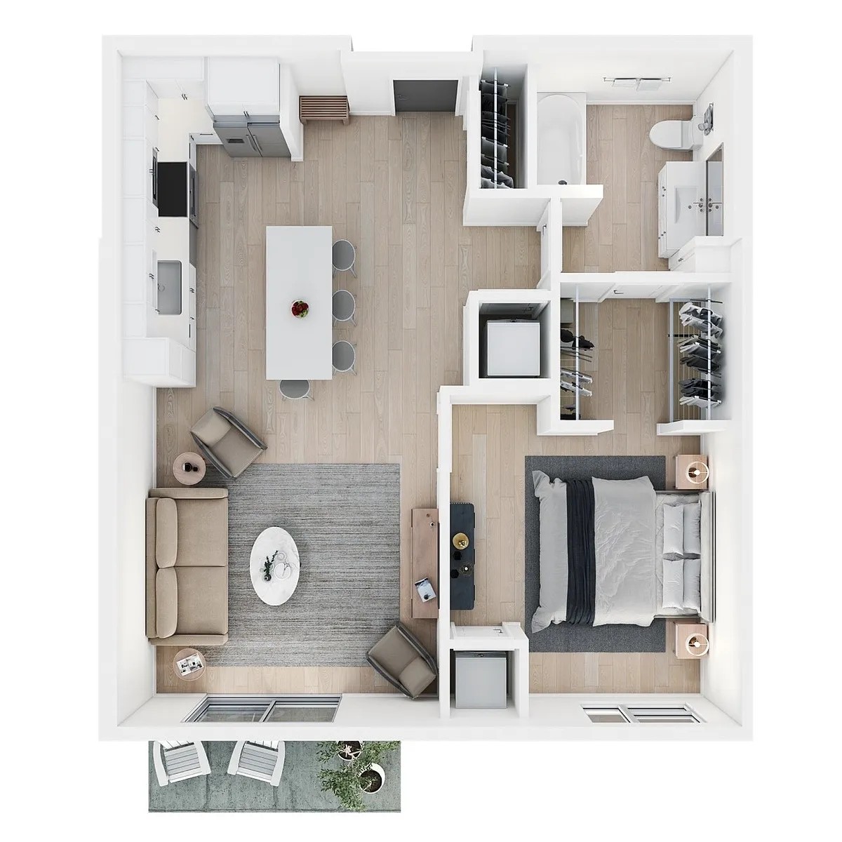 Floor plan Gable