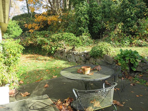 Private back yard