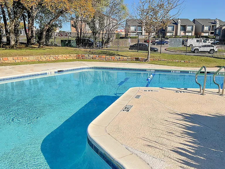 Sparkling pool