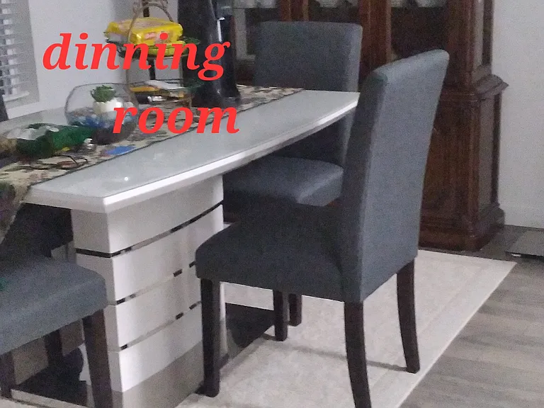 Shared dining area
